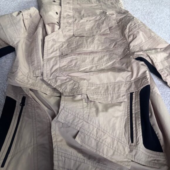 Demobaza SS23 'Revive' Assymetrical Shirt Tan Small - Picture 3 of 6